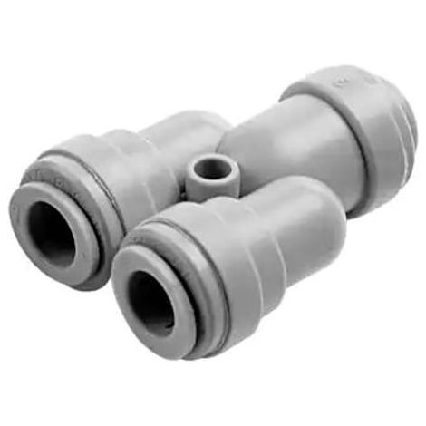 Connecteur en Y pour tuyau de 5/16" - Installation facile, étanchéité parfaite et durabilité pour systèmes d'irrigation, pneumatiques ou boissons, flexible et fiable pour diviser les lignes de fluides (1/3)