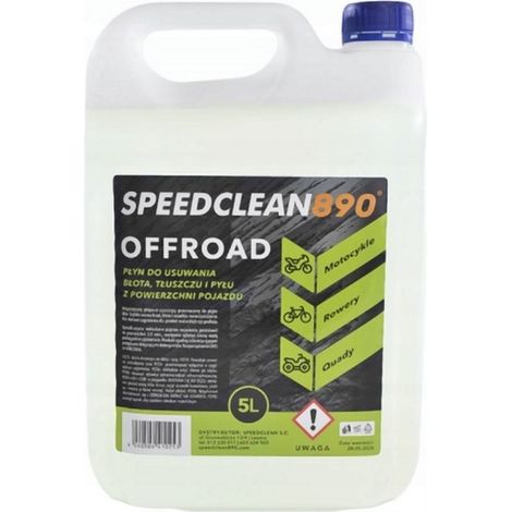 LIMPIADORA DE MOTOCICLETAS Y BICICLETAS SPEEDCLEAN 890 PARA TODO TERRENO, CAPACIDAD 5 L