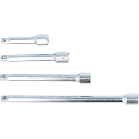 Stahl-Stecknuss-Verlängerung 1/4 Zoll Högert Ratschenverlängerung Kugelsicherung 50mm (1/3)