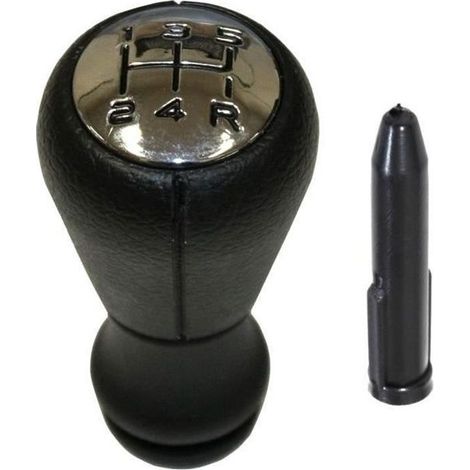 Aerzetix: Pommeau + cône levier de vitesse pour Peugeot 106 206 306 406 806 107 207 307 407 607 807 108 208 308 408 508 3008 Partner