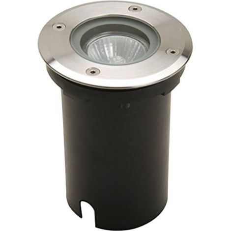 IluminaShop - Foco Empotrable Garden para Suelo IP54 Circular con Casquillo GU10