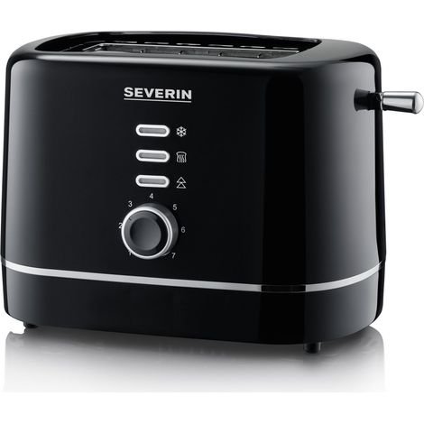 Severin AT 4321 tostadora 7 2 rebanada(s) 850 W Negro