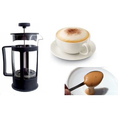 Té De Hierbas Vaso De Vidrio Con Filtro De Té De Hierbas 300 Ml De Café Con Leche - (1/2)