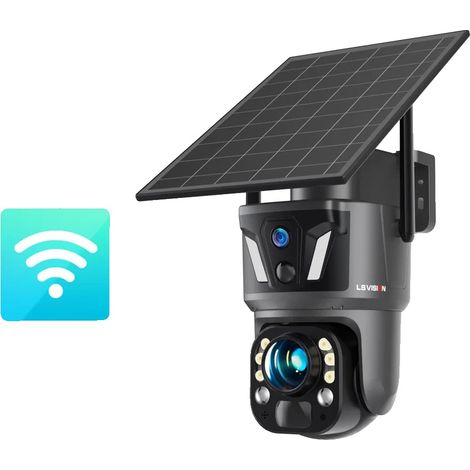 Cámara de vigilancia, zoom óptico de 99x, visión nocturna, versión Wi-Fi. (1/2)