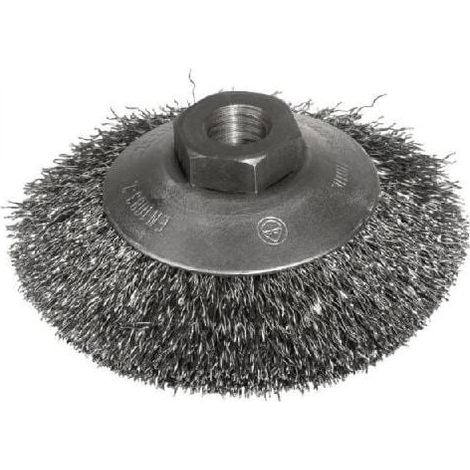 CEPILLO ONDULADO CÓNICO Ø 115mm ROSCA M14
