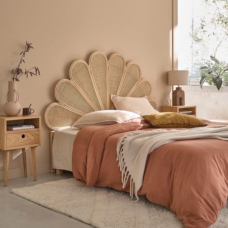 Tête de lit en rotin et cannage 160 cm (1/5)