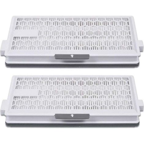 Filtre Aspirateur Air Clean Plus 50 pour Miele Complete C3 Powerline S8340 Filtre d'aspirateur, XU, Air Clean SF-HA 50 pour Complete C2 C3 Modèle compact C1 C2, Lot de 2 - KZQ (1/4)