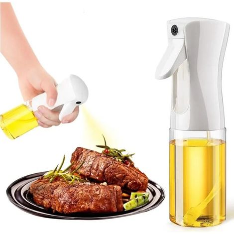 Bouteille d'huile pour barbecue et cuisine, distributeur d'huile d'olive pour la pâtisserie et la cuisine, bouteille de vinaigre, distributeur d'huile en plastique écologique (1/5)