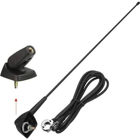 Support de base d'antenne de toit universel pour voiture, camion et SUV – Fixation robuste pour antenne radio FM/AM (1/3)
