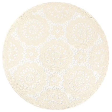Set de table élégant à motif floral ajouré pour la maison, sous-verre isolant anti-brûlure et résistant à la chaleur pour la cuisine et les mariages. (1/5)