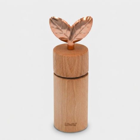 Salz- und Pfeffermühle aus geöltem Buchenholz Printemps d'Or (1/3)