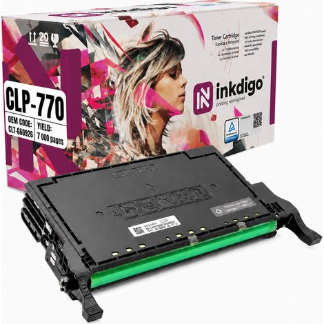 Inkdigo Toner CLT-C609S kompatibel mit Samsung CLP-770ND, CLP-775N und CLP-775ND, TÜV-zertifiziert (1/5)