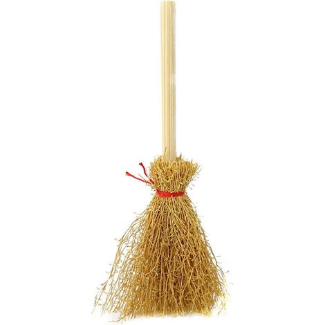 Besom - Suspendu En Corde Rouge - Décoration Halloween - Accessoire De Sorcière - Lot De 1 (1/2)