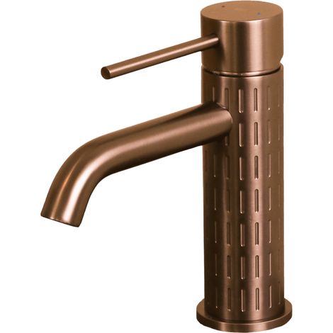 Essebagno Architek Miscelatore per lavabo basso in rame spazzolato