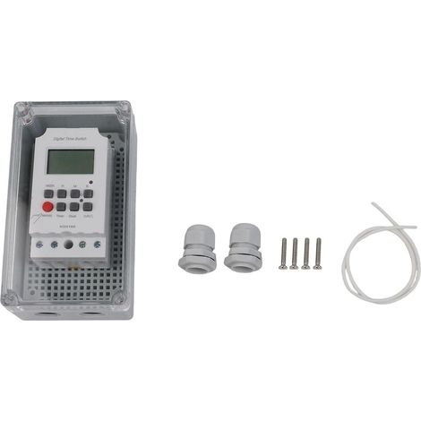 Minuterie numérique 25 A, 220 V CA, IP66, étanche à la pluie avec (1/5)
