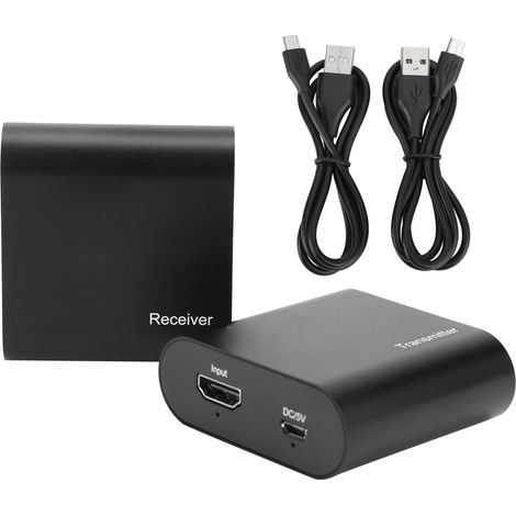 Extenseur HDMI 60M Transmetteur Récepteur Unique Câble Réseau Extension 4.5Gbps (1/5)