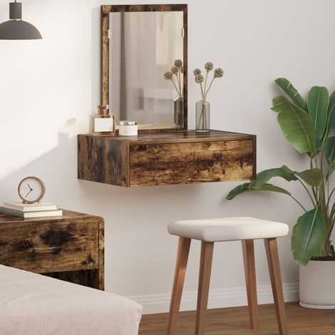 vidaXL Dressing Table Brown 60 x 40 x 70 cm Engineered Wood