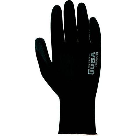 Gant aus Polyester mit Polyurethan-Handfläche, Keep Safe, Schwarz, T-10 XL