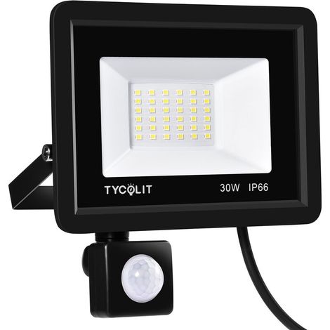 [JAMAIS UTILISÉ]Projecteur LED Exterieur Detecteur de Mouvement 30W, Imperméable Spot LED Avec Détecteur, Blanc Froid Eclairage Exterieur, Lampe Exterieur pour Terrasse Garage Jardin (1/5)