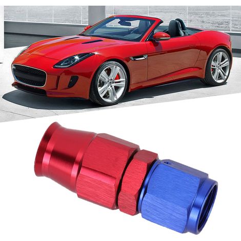 AN6 Schlauchanschluss mit Schwenkgelenk für Kühlöl und Kraftstoff, Adapter für Teflon 0° (1/5)