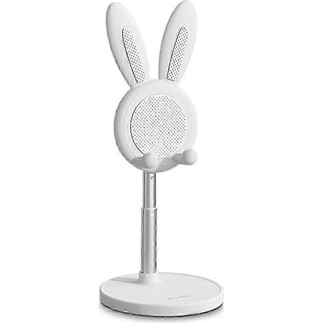 Support de téléphone mignon en forme de lapin, à hauteur et angle réglables, pour iPad, tablettes et téléphones (1/4)