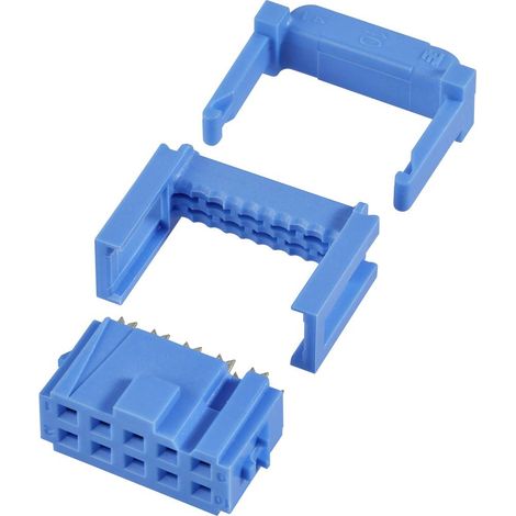 TE Connectivity 1-1658527-0 Connettore femmina con antistrappo Passo: 2.54 mm Totale poli: 26 Numero di righe: 2 1 pz. (1/2)