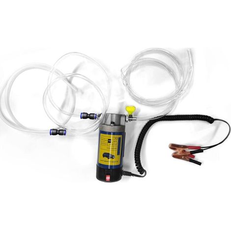 Enowelir Pompe d'aspiration de carburant électrique portable 12 V 100 W, extracteur d'huile, outil de siphon pour voiture et moto (1/4)