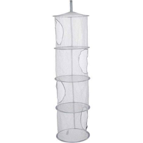 Mesh Suspendu, Rangement Suspendu à 4 Niveaux à 4 Niveaux Pliable Suspendu Filet de Rangement, Filet de Rangement en Mailles suspendues, Rangement de Jouets Suspendu, Organisateur de (1/5)