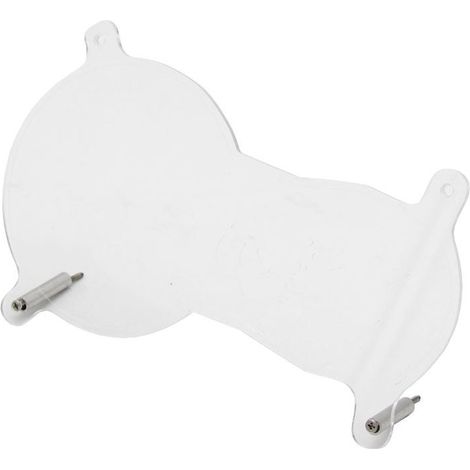 Headlight protector/decorative piece for BMW R1200GS and R1250GS motorcycles