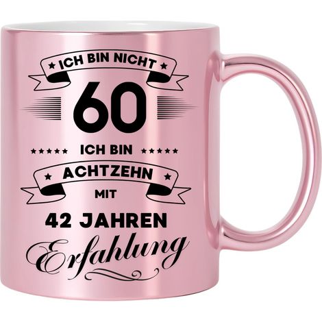 Taza divertida, un regalo para un 60 cumpleaños (1/2)