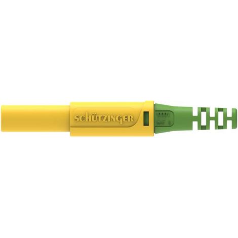 Schützinger DI SFK 30 S Ni / OK / GNGE Spina della gabbia a molla di sicurezza Verde-Giallo 1 pz.