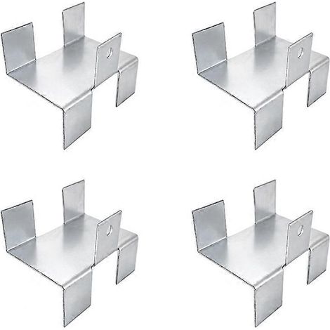 Clips de fixation pour panneaux de soubassement, clips à visser pour panneaux de clôture permettant de maintenir vos panneaux en place en les vissant sur vos panneaux de soubassement. (1/5)