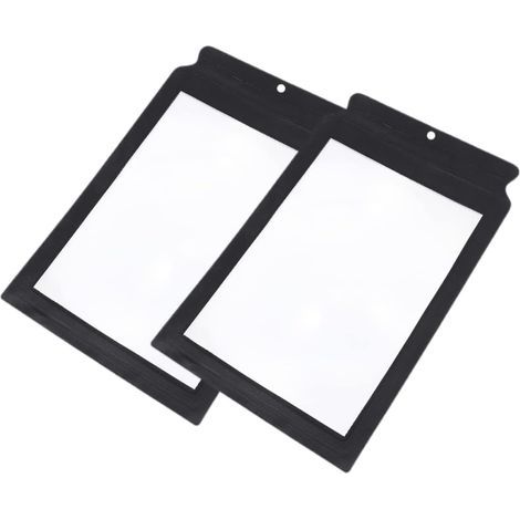 Grande lente d'ingrandimento 3X a pagina intera con cornice e formato a scheda per leggere libri, mappe, giornali e manuali di istruzioni. (1/5)