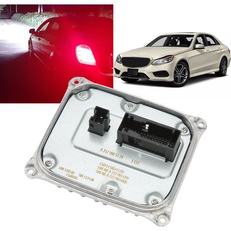 Ballast LED pour phares, unité de commande 2189007206 A2129005324, compatible avec Mercedes-Benz Classe E W212 E300 E550 E63 AMG (1/5)