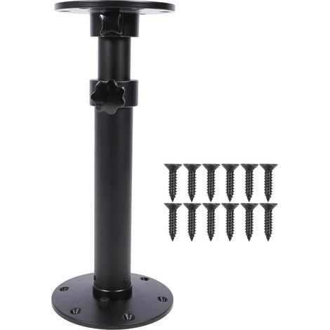 Piédestal de Table Marin Réglable, Pied et Base de Table pour Camping-Car, Base Amovible en Alliage D'aluminium Robuste pour Bateaux (1/5)