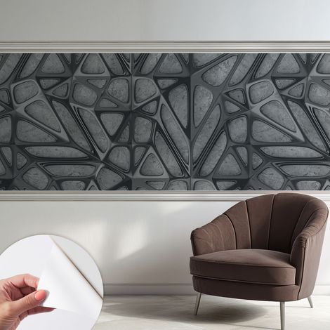 Fotomurale adesivo stickers - per camera da letto - per corridoio - decorazione casa moderna Motivi geometrici 250x104 cm (1/5)