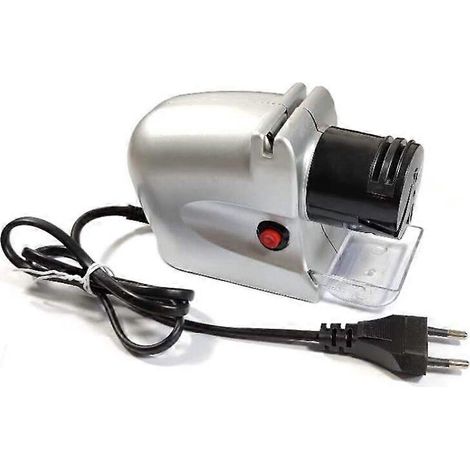 Electric knife sharpener, kitchen knife sharpener, non-slip base for knife scissors screwdriver (1/5)