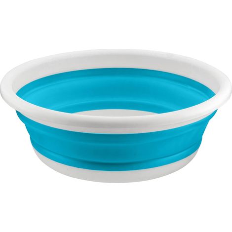 Bassine pliable 5 litres, cuvette rétractable multifonction pour cuisine, ménage et camping (1/2)
