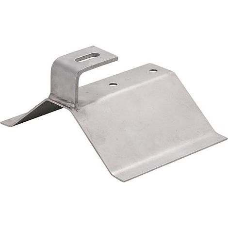 Fixation crochet en inox pour panneau sur tôle ondulée ou bac acier