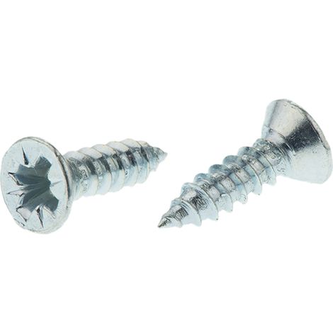 Vis autotaraudeuse RS PRO, N°6 x 13mm, tête Fraisée, en Acier ( Prix pour Boîte de 100 )