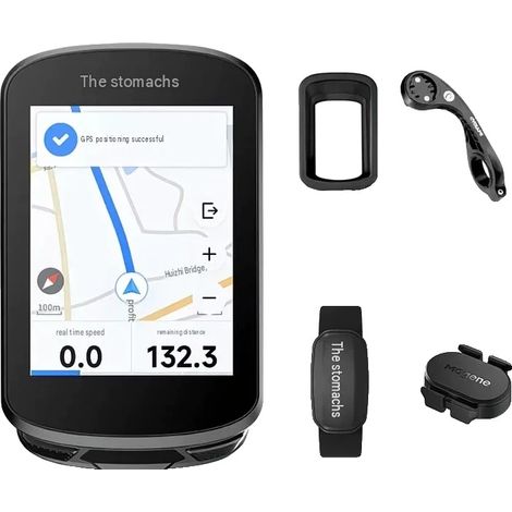 Fahrradcomputer, GPS-Navigation, Touchscreen-Schnittstelle, C506 Vollständiges Paket (1/2)