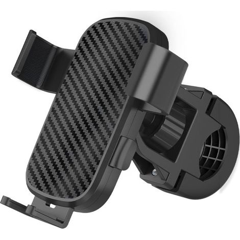 For iPhone 15 Pro Max Bike Phone Holder, Motorcycle Phone Holder - Handlebar Mount with 360° Rotation (1/4)