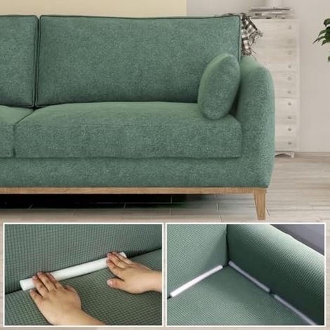 Gadpiparty Lot de 14 poignées de protection pour canapé, usage domestique - Tiges de remplissage pour fissures et coutures (1/5)