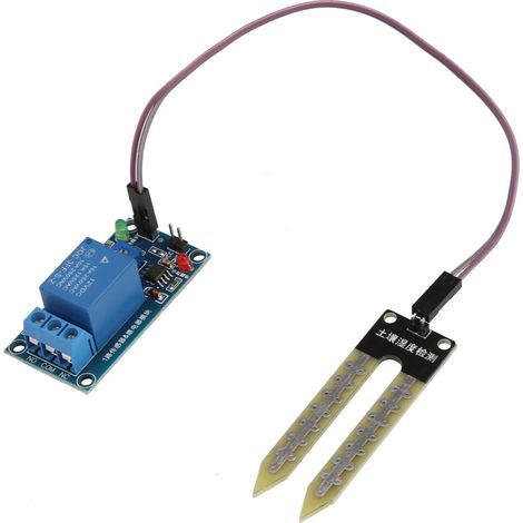 Module de commande de relais pour capteur d'humidité du sol DC12V avec interrupteur d'arrosage automatique