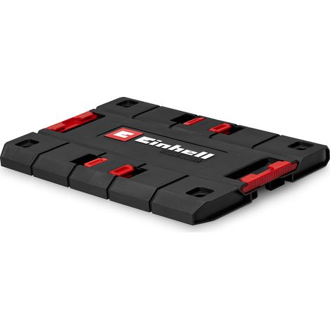 Einhell Plateau adaptateur E-Case (90 kg max., empilable, verrouillable, peut être associé aux E-Case et E-Case Demi-Format Einhell)