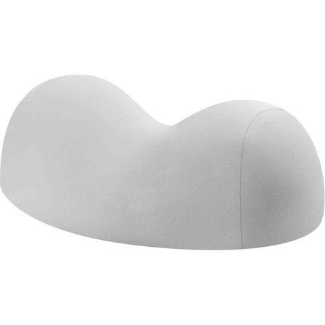 Oreiller Cervical Double Balle – Mousse Mémoire Gris (1/5)