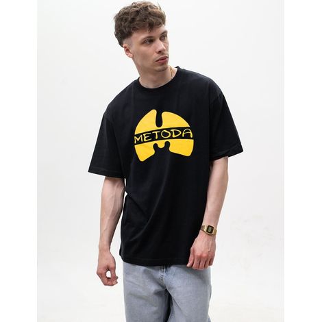 Camiseta Method Sport Squad negra de manga corta extragrande, talla L (1/5)