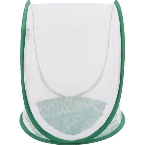 Cage à Insectes Grande et Verte, Habitat pour Papillons, Pliable avec Poignée pour Observation et Nourrissage (1/5)