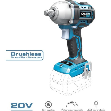 Llave de impacto brushless (1/4)