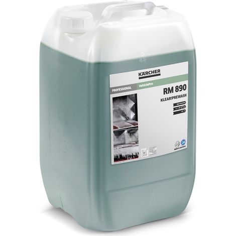 KARCHER Prelavage VehiclePro Klear PreWash RM 890 62960040, Bidon de 20 L, pH 12, Elimine Saletes Routieres et Graisses, Formule Alcaline Conforme VDA (1/2)